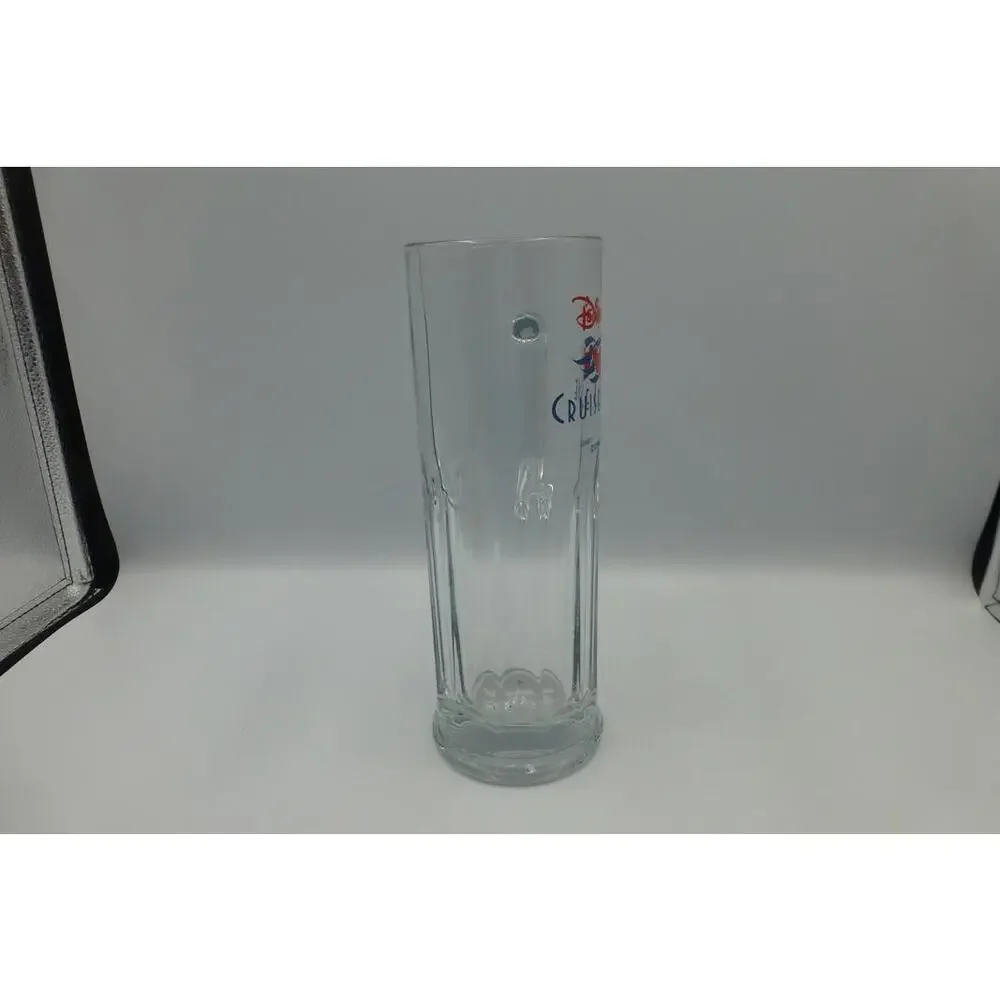 Disney Cruise Line Tall Glass Beer Mug Pilsner Souvenir Collectible Barware B3 - Picture 6 of 8